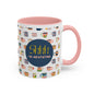 Shhh I'm Meditating - Accent Coffee Mug (11, 15oz)