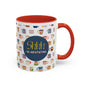 Shhh I'm Meditating - Accent Coffee Mug (11, 15oz)