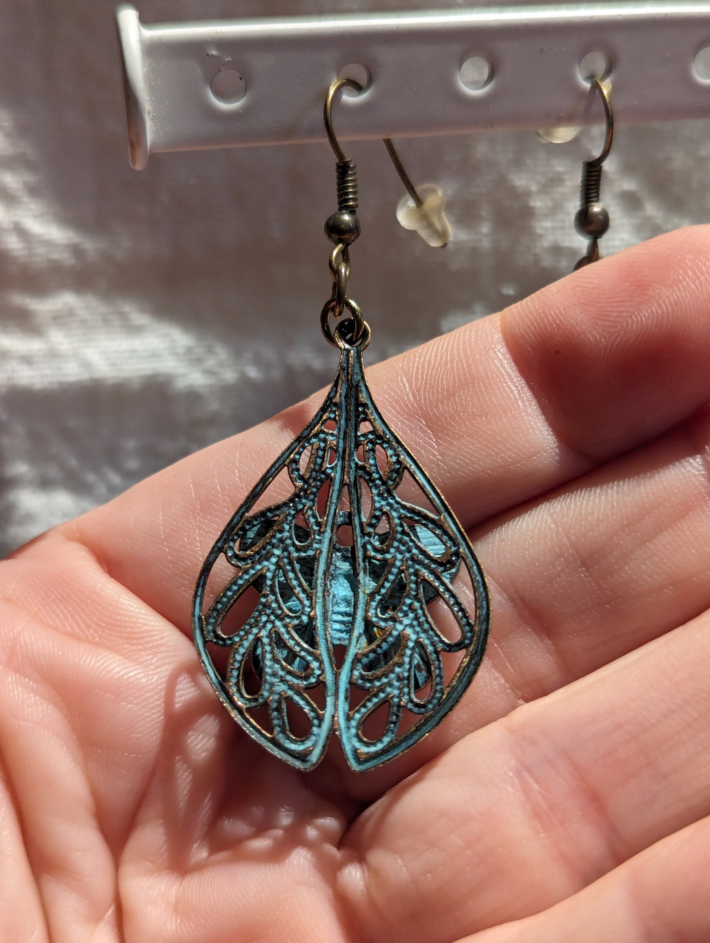 Bronze Butterfly Earrings